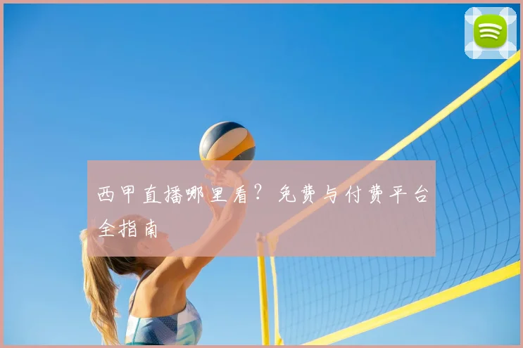 西甲直播哪里看？免费与付费平台全指南